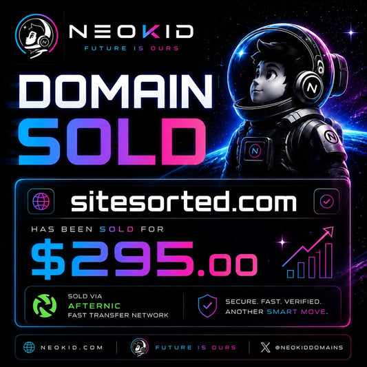 🎉🥳 Congratulations to the new owner of SiteSorted.com! 🚀🌍